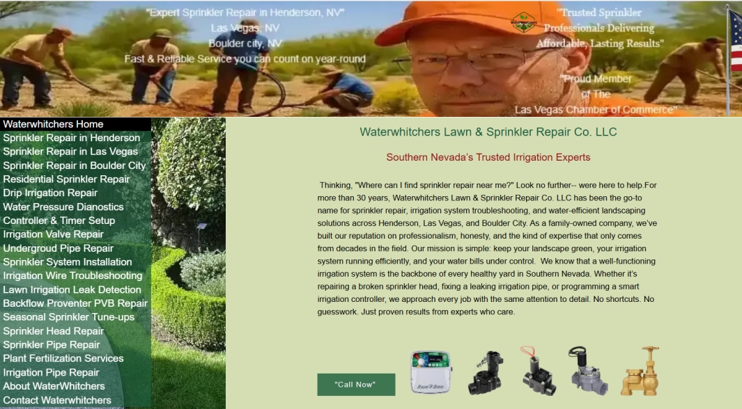 WaterWhitchers Lawn & Sprinkler Repair